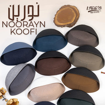 Noorayn Koofi (2 Colors in 1 Cap)